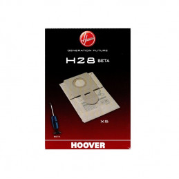 09178450 Sacchetto in carta H28 confezione da 5pz per scopa elettrica Beta Hoover