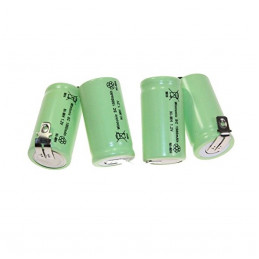 RS-AC3429 Batteria per aspirabriciole Extenso 4.8v Rowenta kit pacco 4 batterie