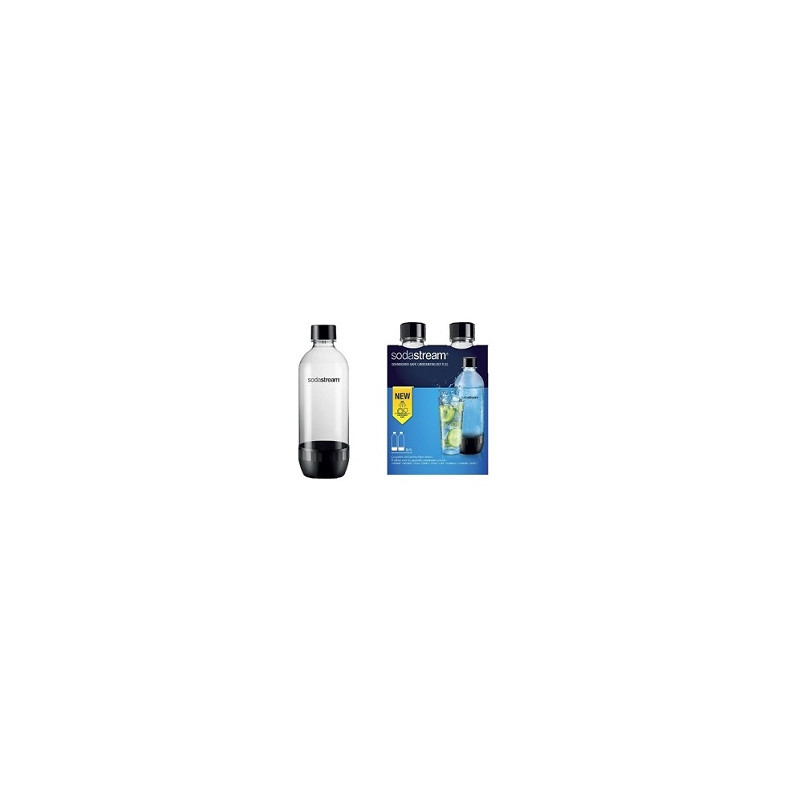 Bottiglia conf. da 2 compatibile per gasatore acqua GasUp tipo vecchio e Sodastream