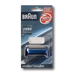 67091065 Gruppo radente lamina Braun rasoio Cruzer Serie 2000 Blu