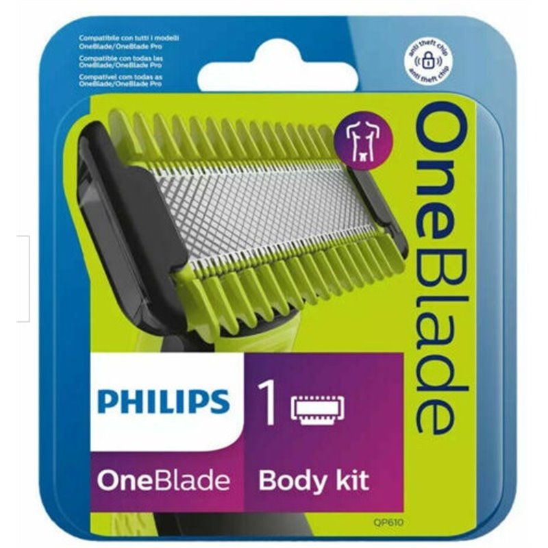 QP610/50 Lama di ricambio, 1pz, per rasoio OneBlade Philips