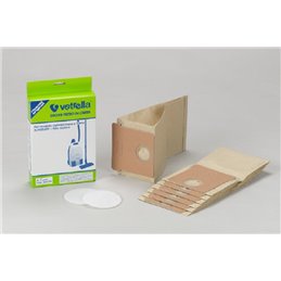 VT508106 Sacchetto in carta e filtro per aspirapolvere Vetrella SUPERMIDI 